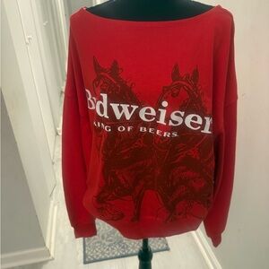 Budweiser Red Women's Top